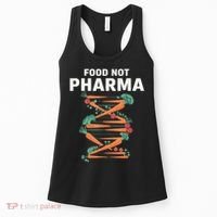 Food Not Pharma Natural Organic Nutrition Women's Tank Top thumb 0