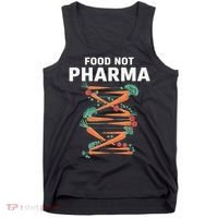 Food Not Pharma Natural Organic Nutrition Tank Top thumb 0