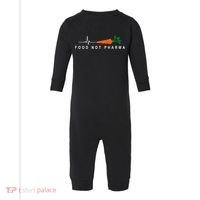 Food Not Pharma Natural Organic Nutrition Infant Fleece One Piece thumb 0