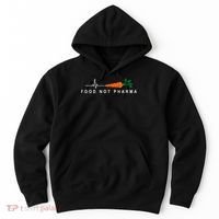 Food Not Pharma Natural Organic Nutrition Hoodie thumb 0