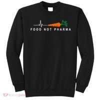 Food Not Pharma Natural Organic Nutrition Sweatshirt thumb 0