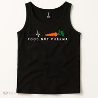 Food Not Pharma Natural Organic Nutrition Tank Top thumb 2