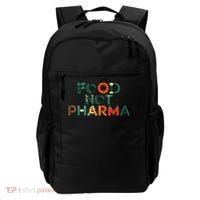 Food Not Pharma Natural Organic Nutrition Backpack thumb 0