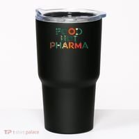 Food Not Pharma Natural Organic Nutrition Tumbler thumb 0
