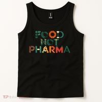 Food Not Pharma Natural Organic Nutrition Tank Top thumb 2
