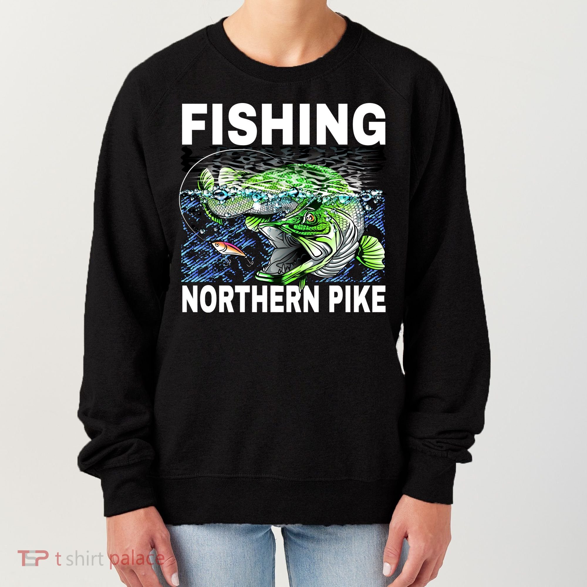 Fishing Northern Pike Women's Sweatshirt