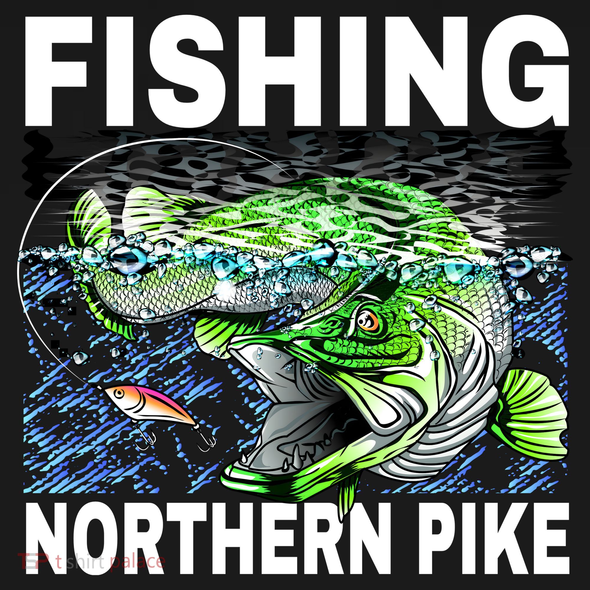 Fishing Northern Pike Doggie Tank
