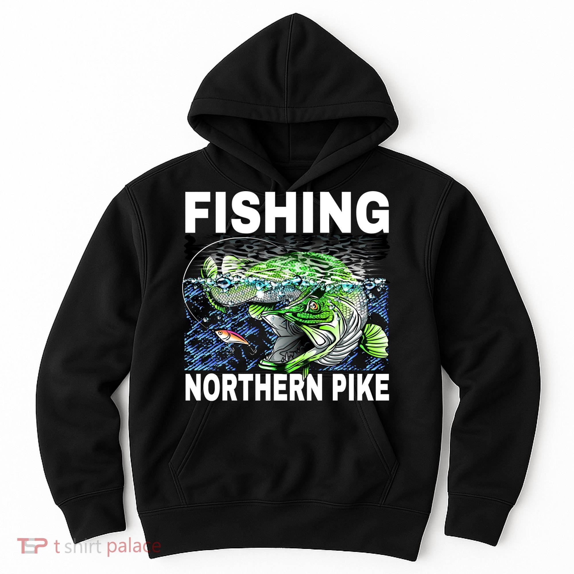 Fishing Northern Pike Hoodie
