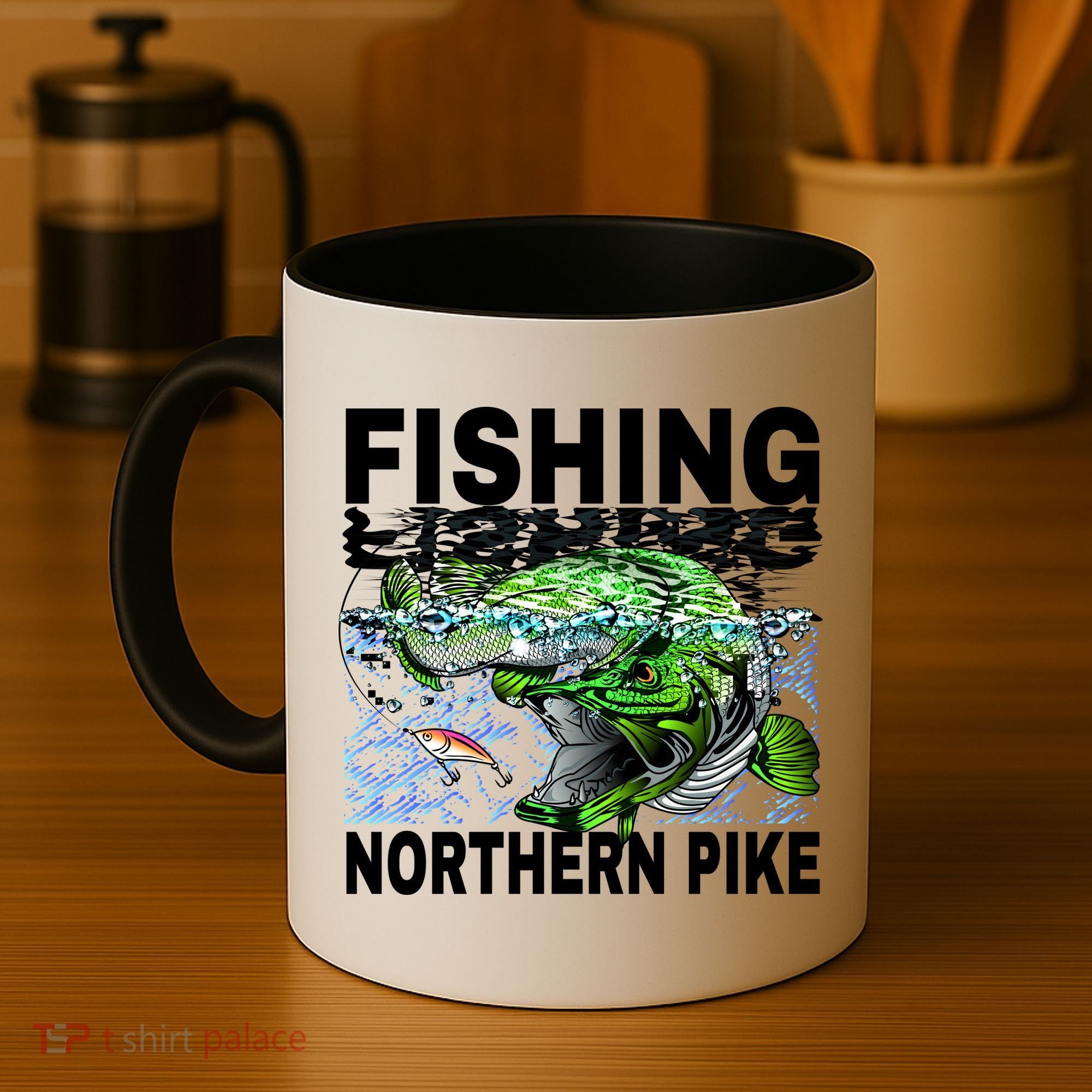 Fishing Northern Pike Coffee Mug