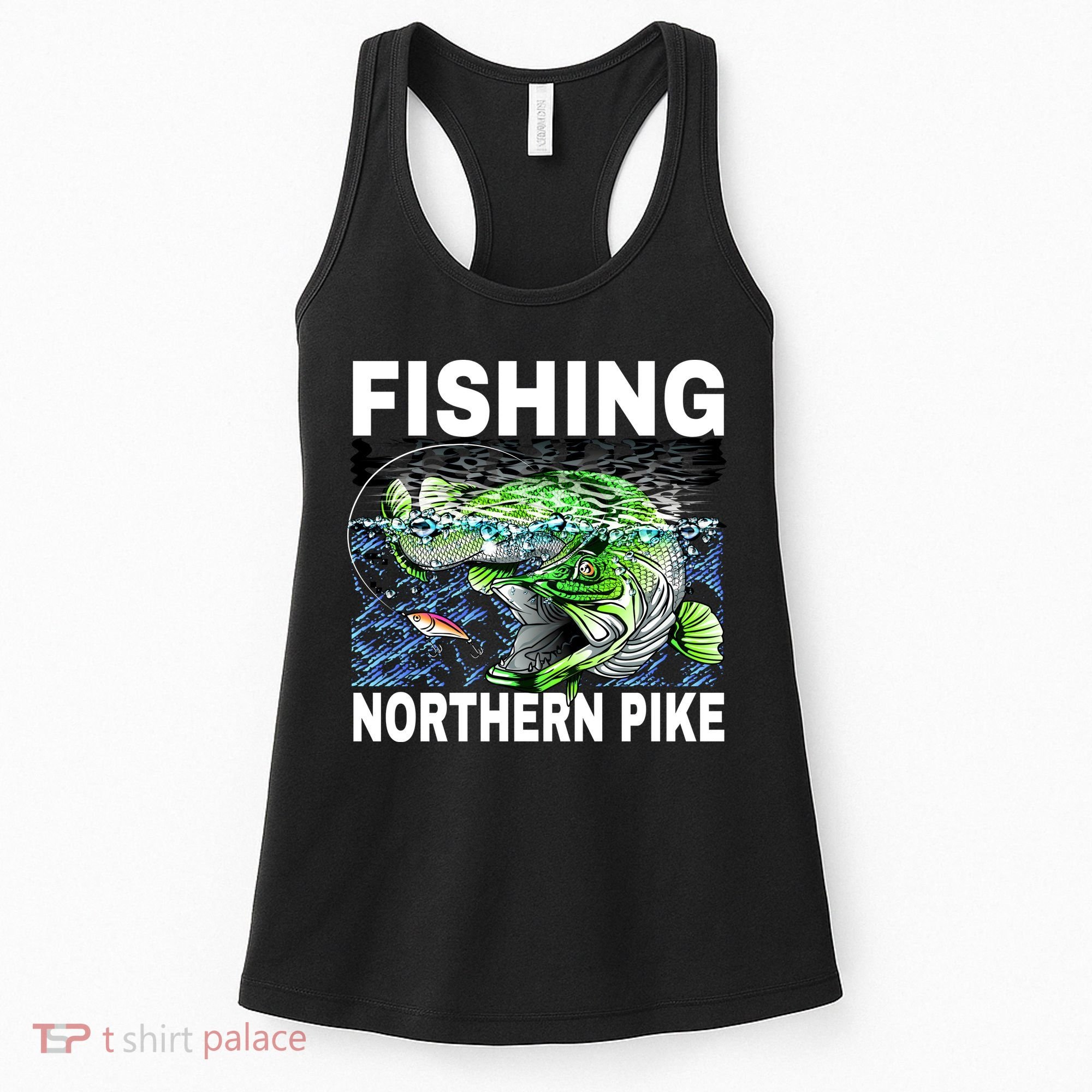 Fishing Northern Pike Women's Tank Top