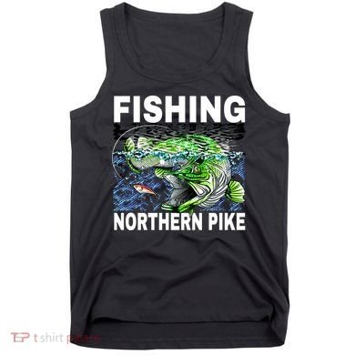 Fishing Northern Pike Tank Top