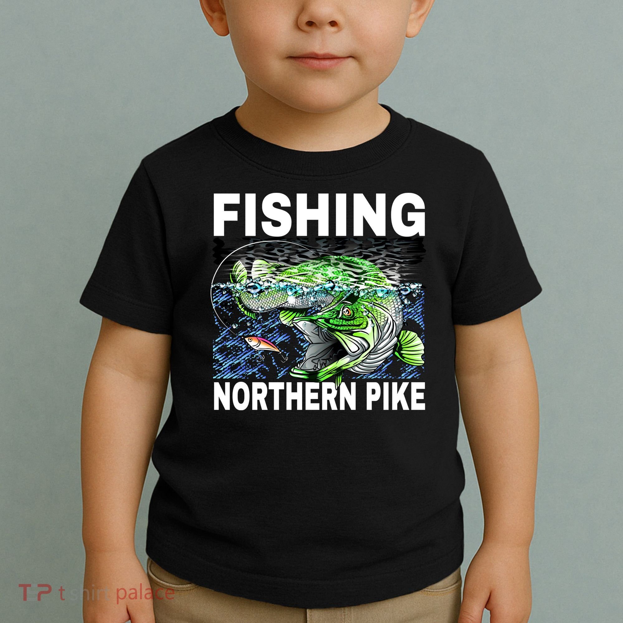 Fishing Northern Pike Toddler T-Shirt