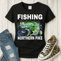 Fishing Northern Pike Women's T-Shirt thumb 3