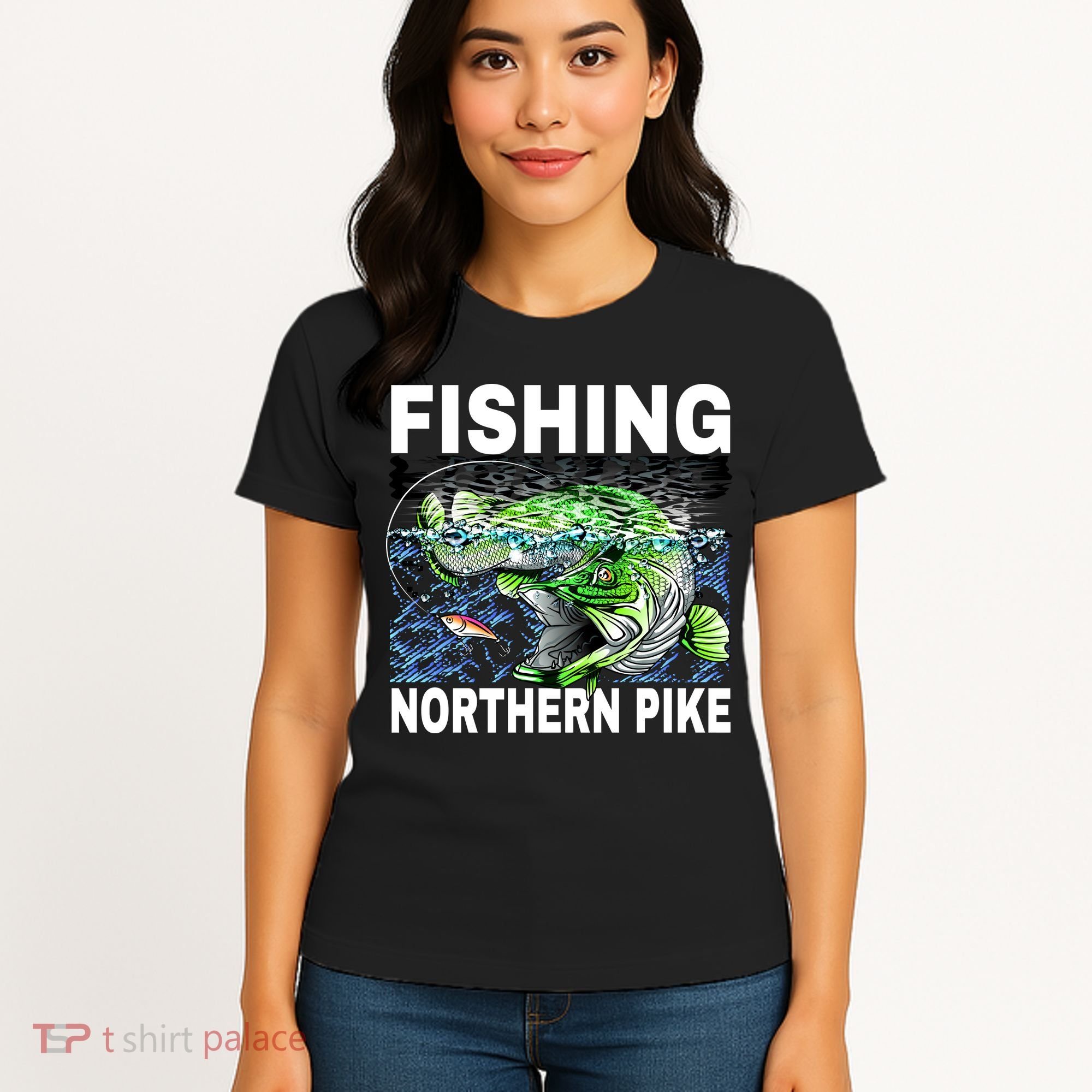Fishing Northern Pike Women's T-Shirt