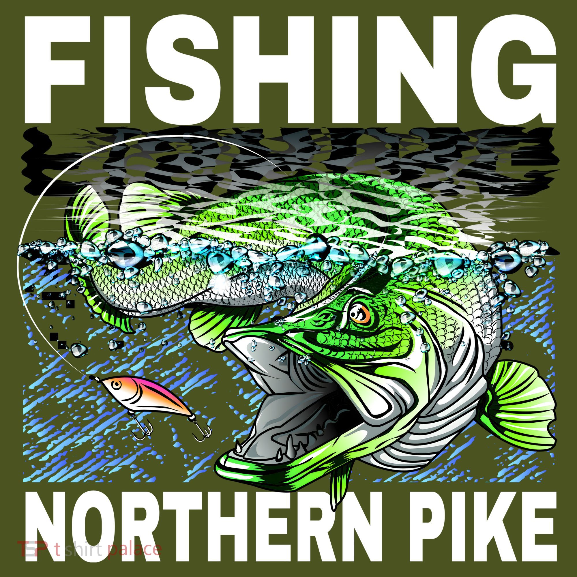 Fishing Northern Pike Backpack