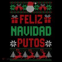 Feliz Navidad Putos Ugly Mexican Christmas Sweater Funny Coffee Mug thumb 5