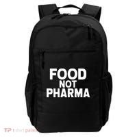 Food Not Pharma Natural Organic Nutrition Backpack thumb 0