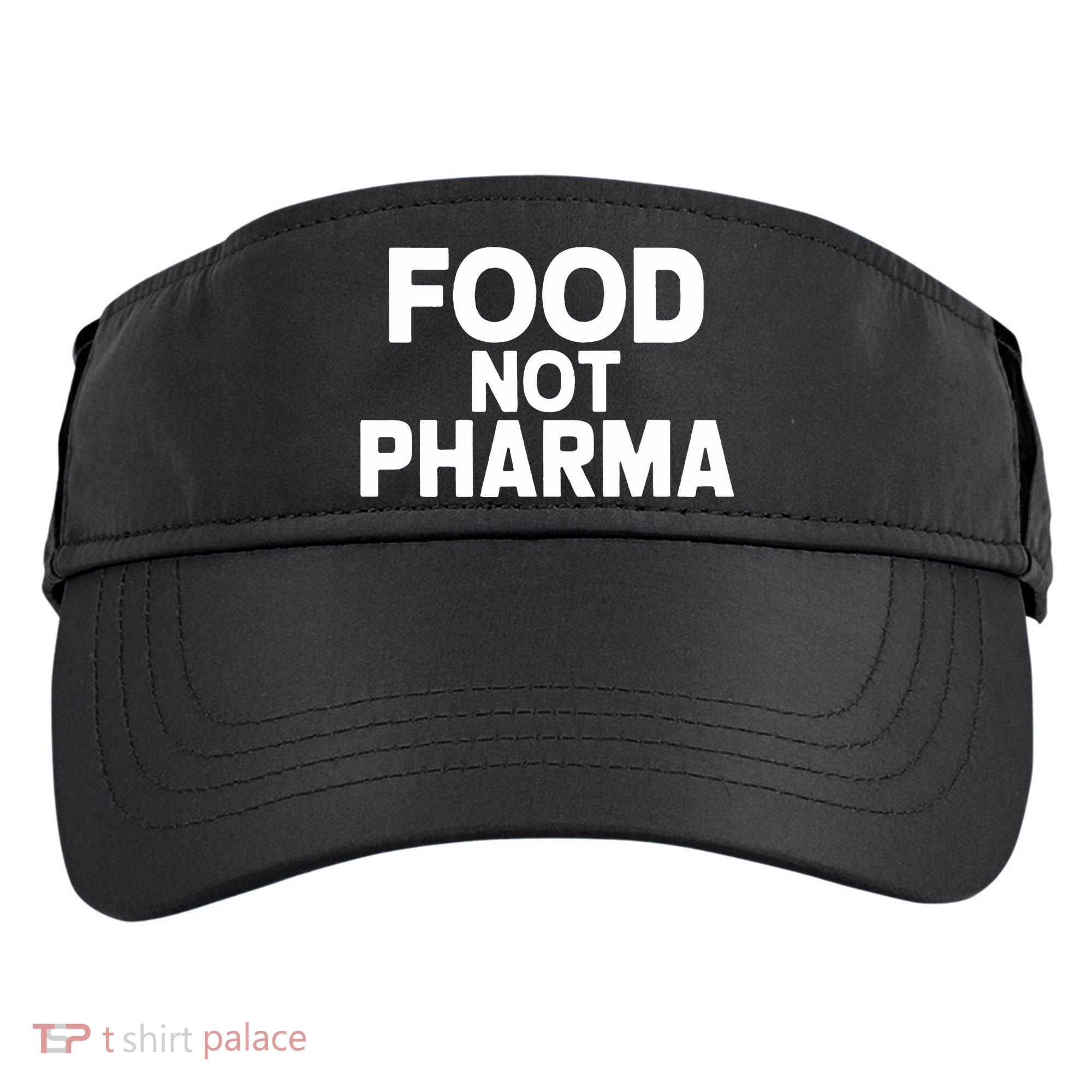 Food Not Pharma Natural Organic Nutrition Adult Drive Performance Visor