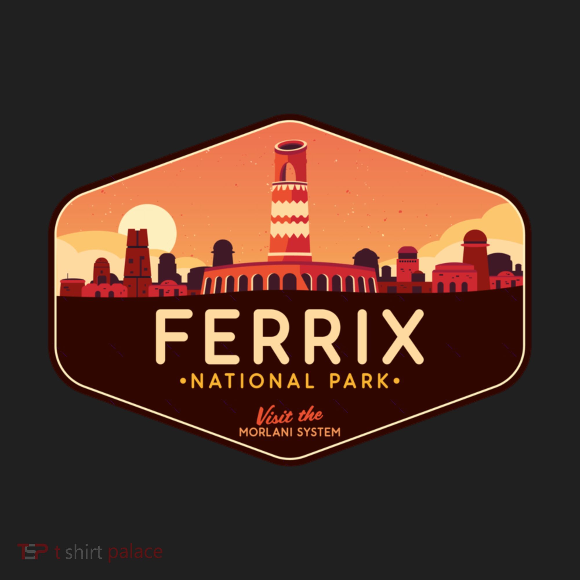 Ferrix National Park Visit The Morlani System! Golf Towel
