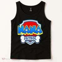 Funny Nana Patrol Dog Funny Gift Birthday Party Tank Top thumb 2
