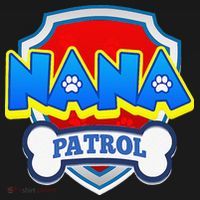 Funny Nana Patrol Dog Funny Gift Birthday Party Tank Top thumb 6