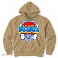 Funny Nana Patrol Dog Funny Gift Birthday Party Hoodie thumb 0