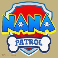 Funny Nana Patrol Dog Funny Gift Birthday Party Hoodie thumb 2