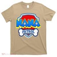 Funny Nana Patrol Dog Funny Gift Birthday Party T-Shirt thumb 0