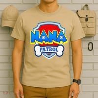 Funny Nana Patrol Dog Funny Gift Birthday Party T-Shirt thumb 6