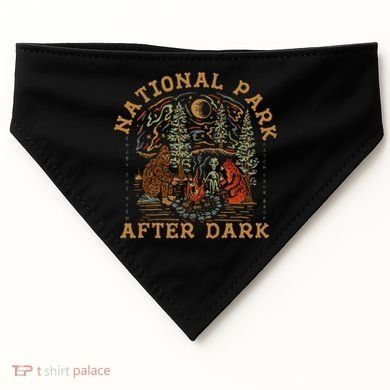 Funny National Park After Dark Gift USA-Made Doggie Bandana