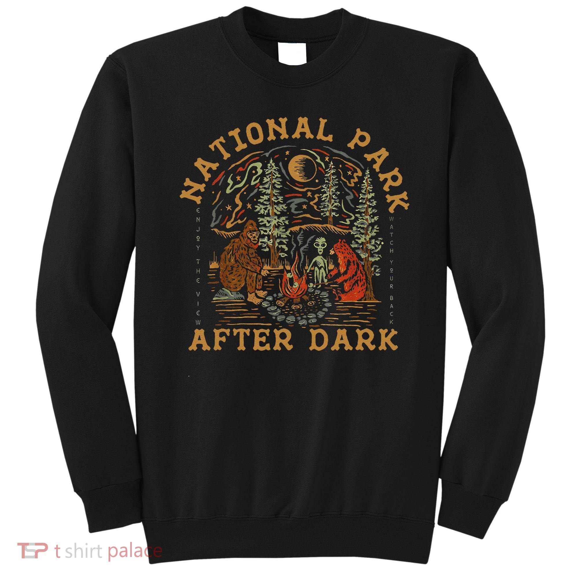 Funny National Park After Dark Gift Sweatshirt