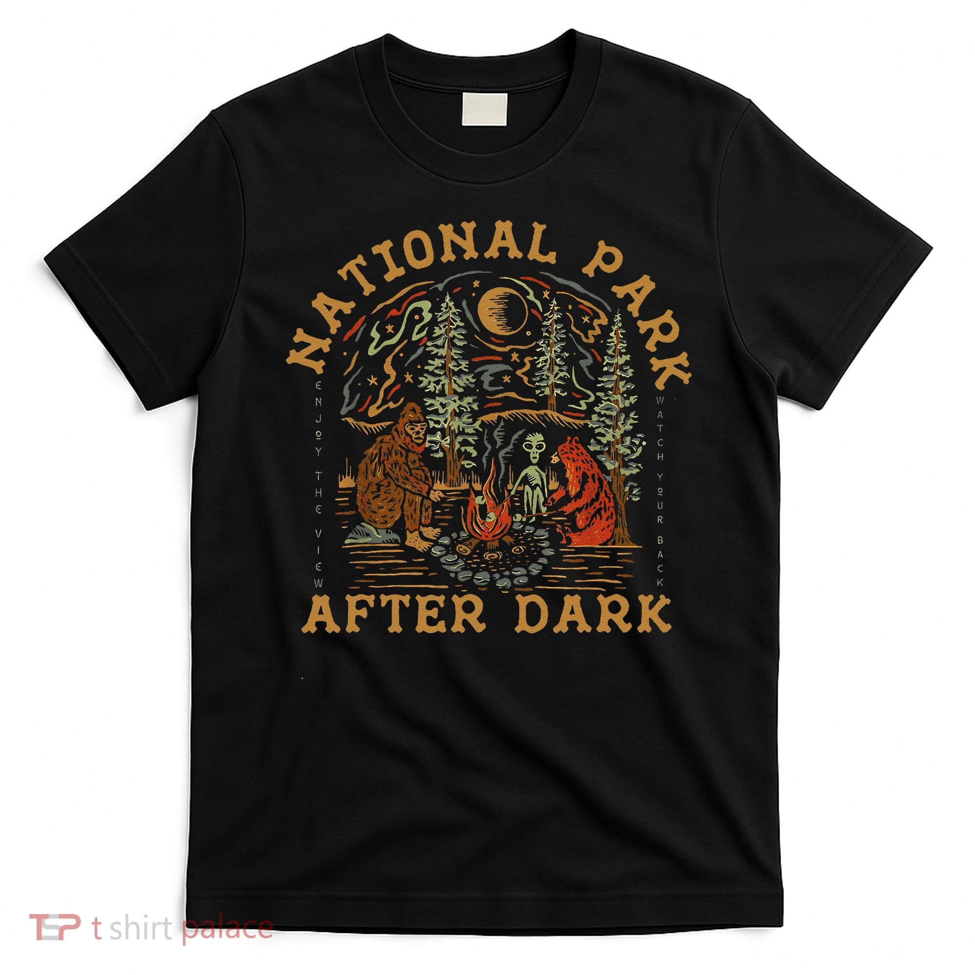 Funny National Park After Dark Gift T-Shirt