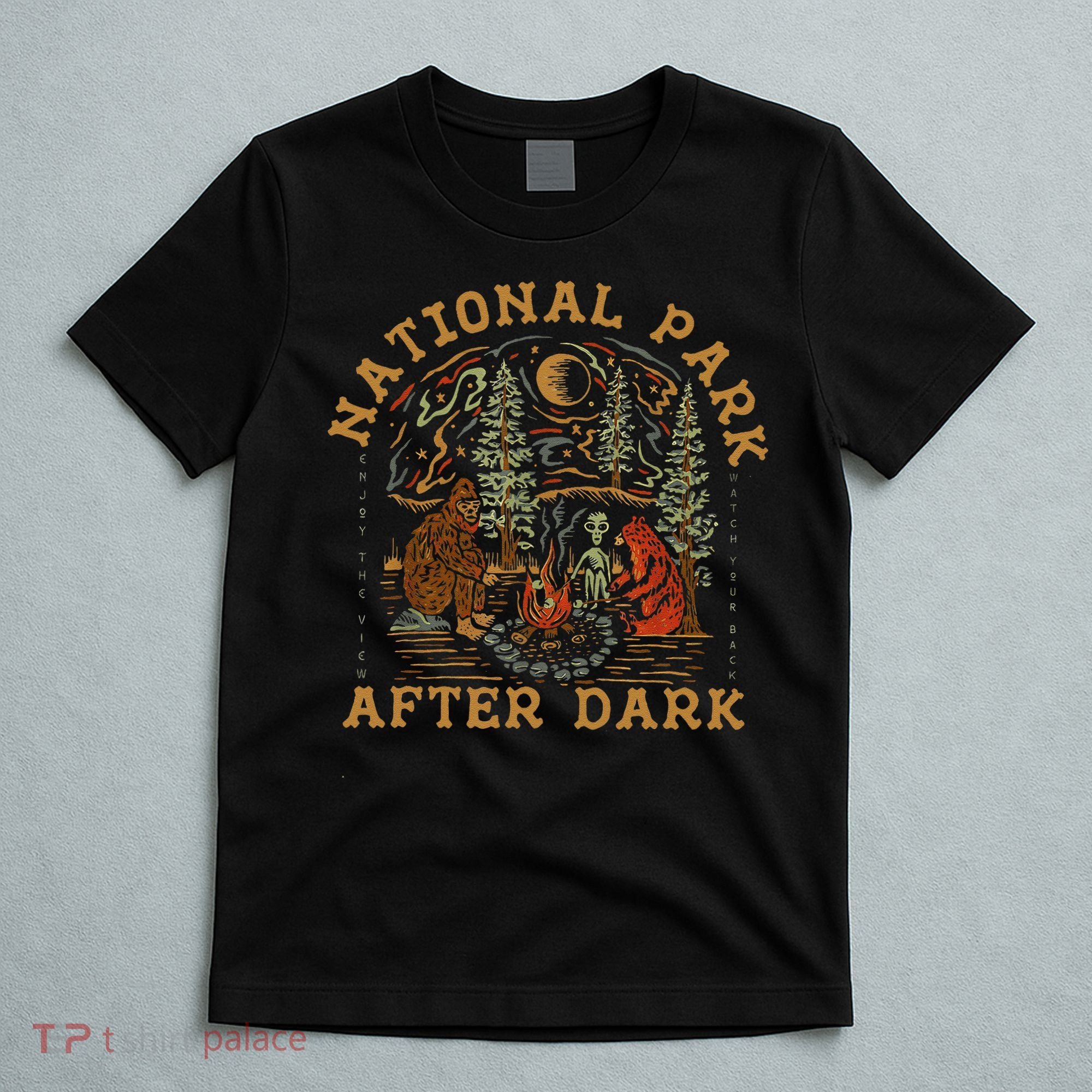 Funny National Park After Dark Gift T-Shirt