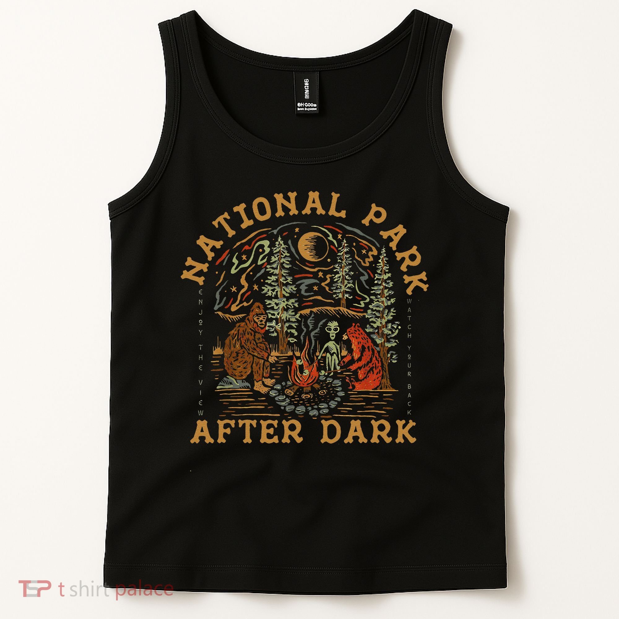 Funny National Park After Dark Gift Tank Top