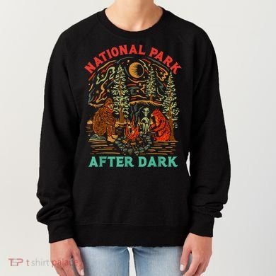 Funny National Park After Dark Women's Sweatshirt