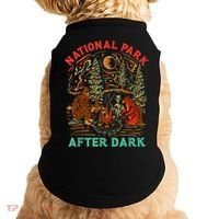 Funny National Park After Dark Doggie Tank thumb 0