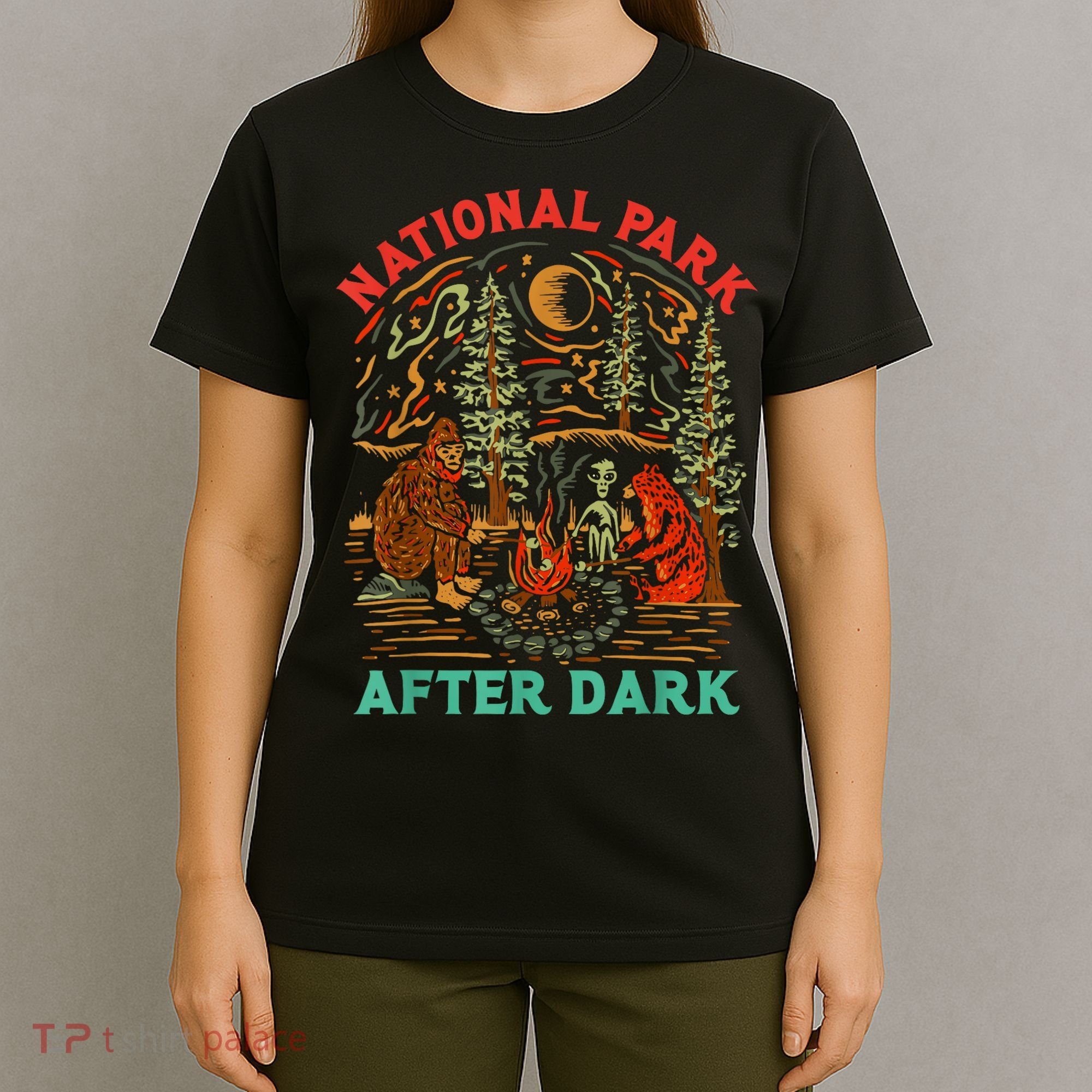 Funny National Park After Dark T-Shirt