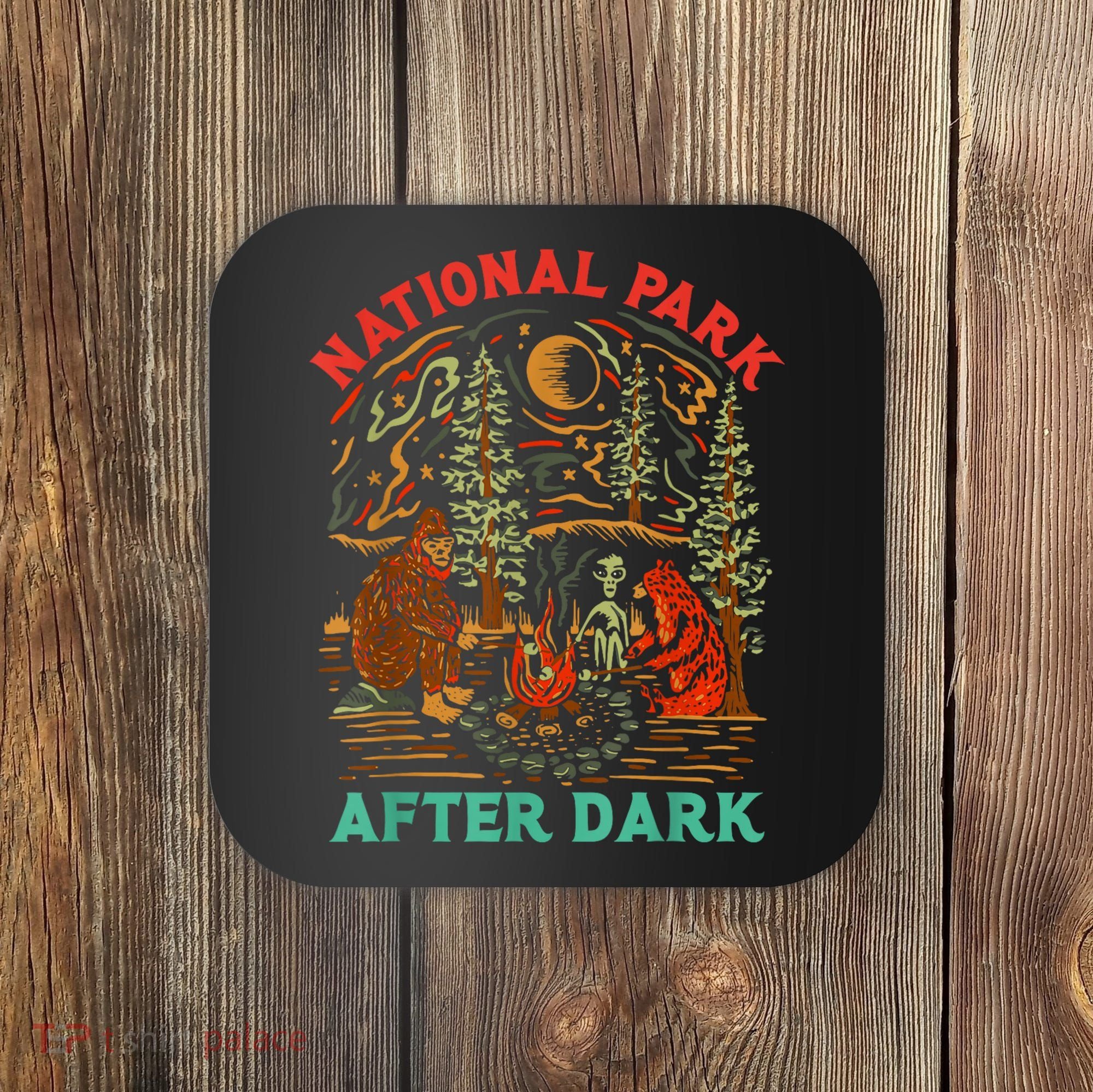 Funny National Park After Dark Coaster