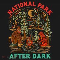 Funny National Park After Dark Pajama Set thumb 2