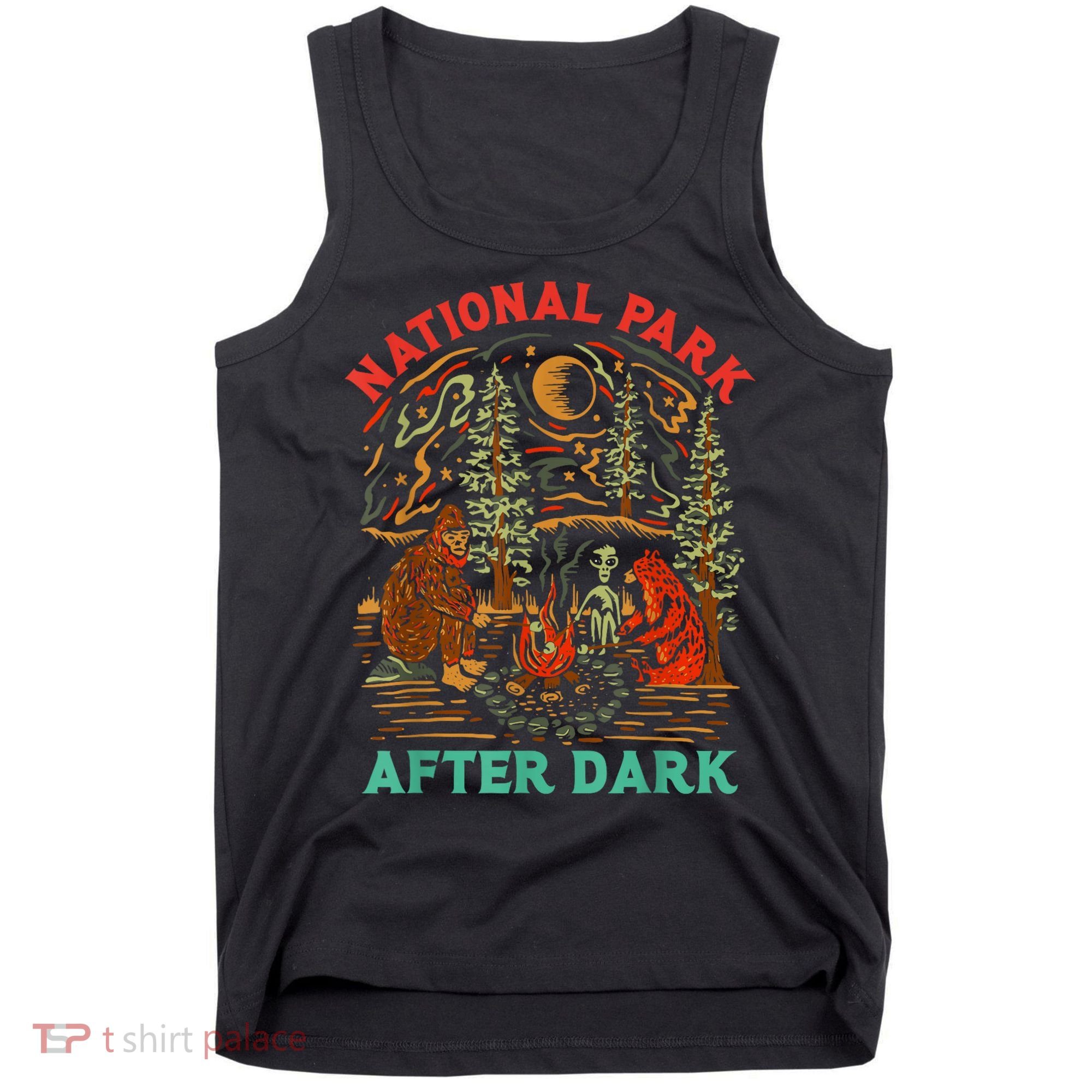 Funny National Park After Dark Tank Top