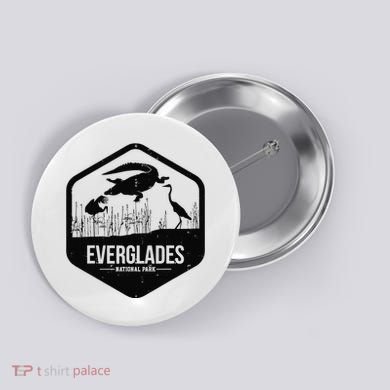 Florida National Park Everglades National Park Button
