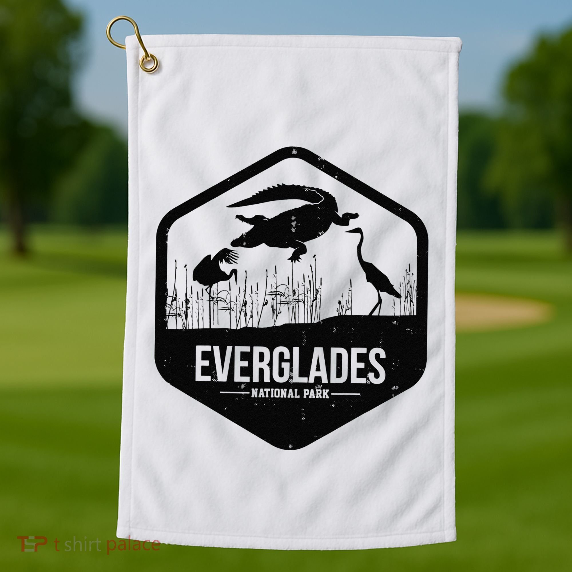 Florida National Park Everglades National Park Golf Towel