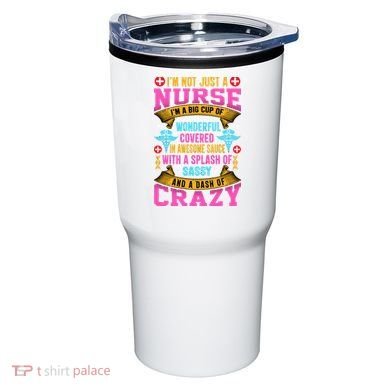 Funny Nurse Personality Tumbler