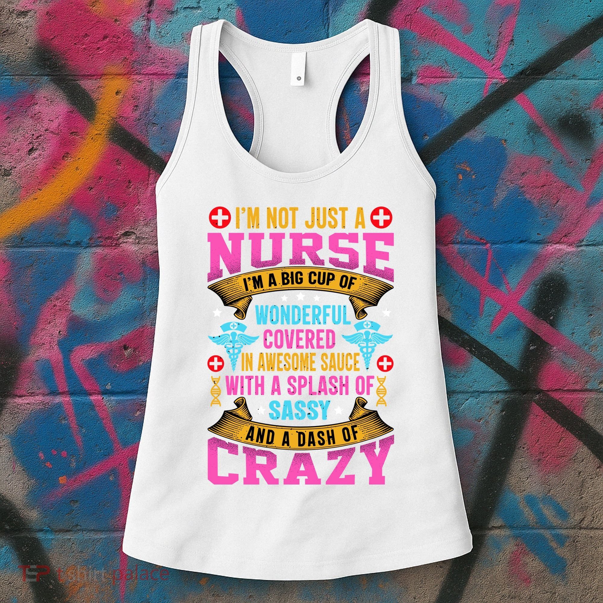 Funny Nurse Personality Women's Tank Top