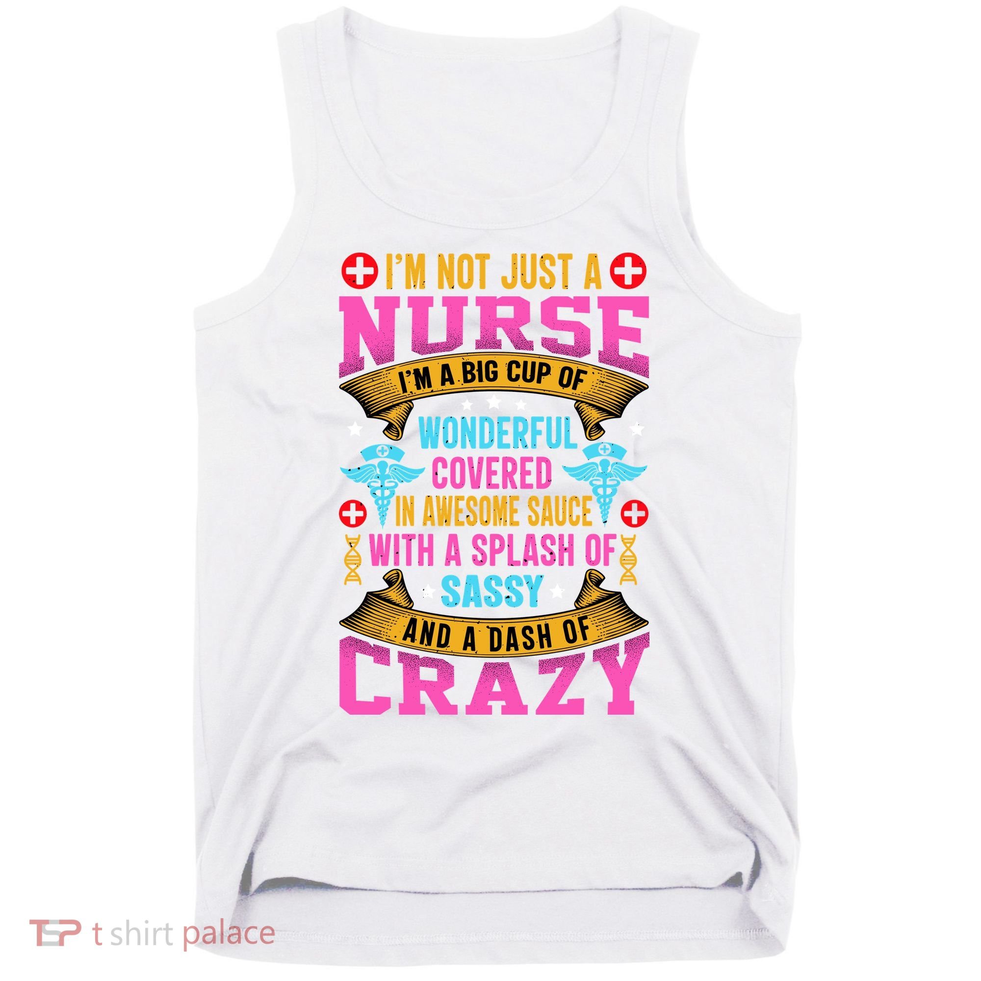 Funny Nurse Personality Tank Top