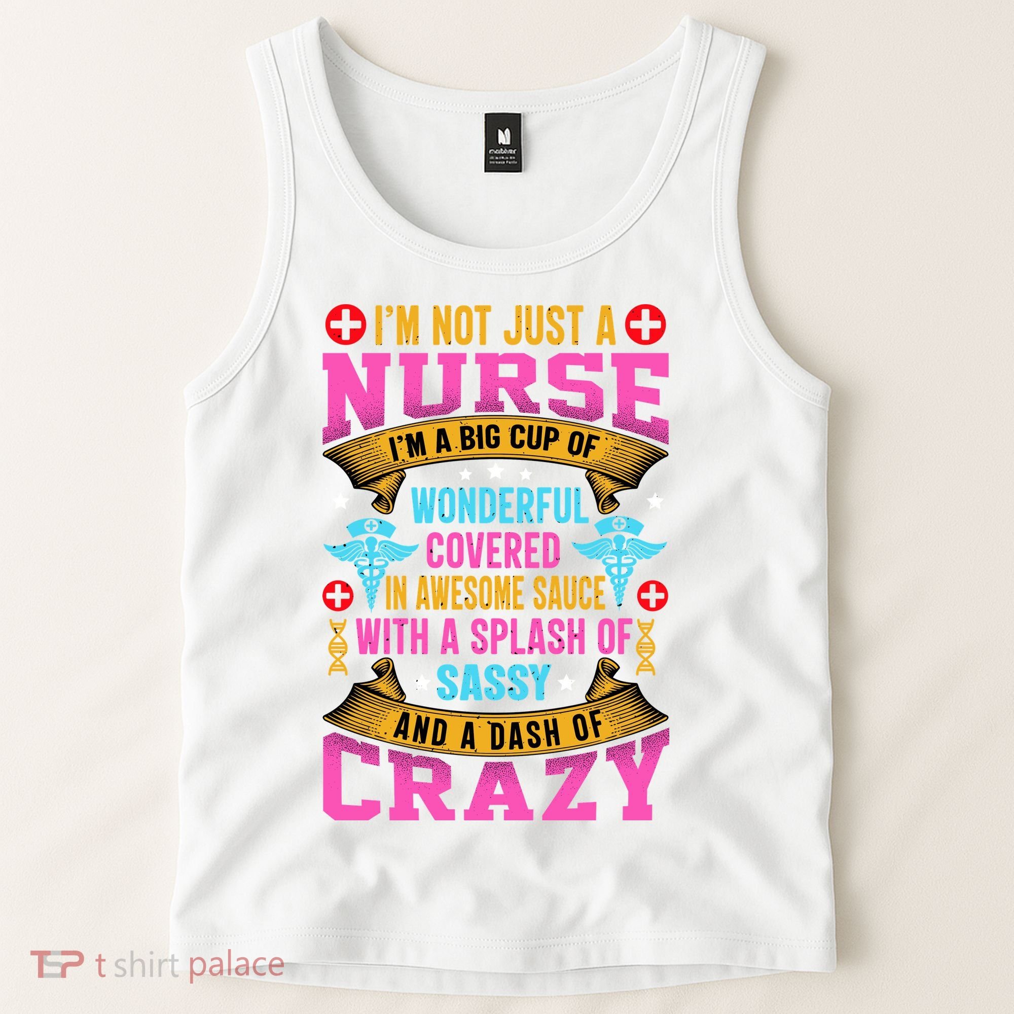 Funny Nurse Personality Tank Top
