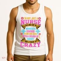 Funny Nurse Personality Tank Top thumb 3