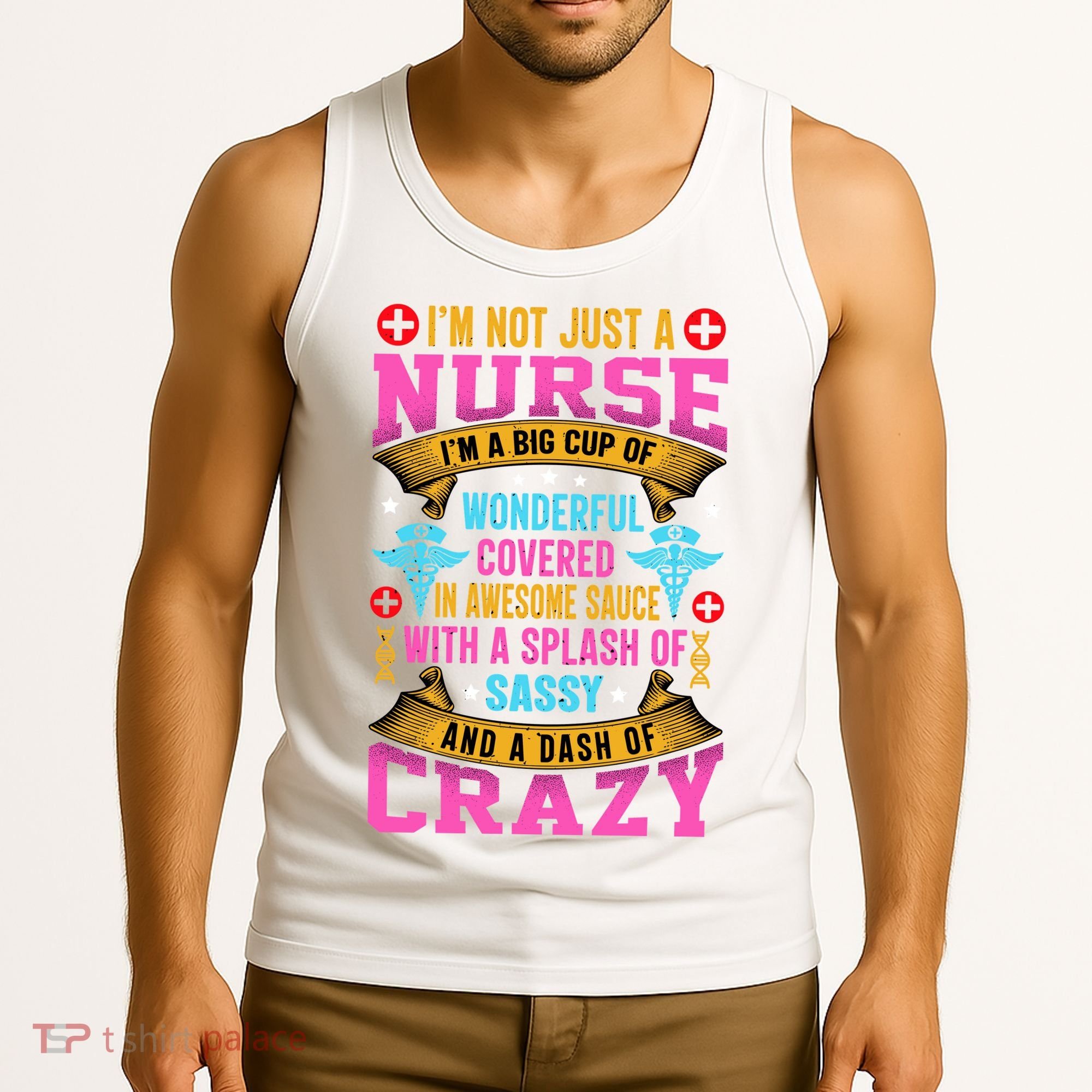 Funny Nurse Personality Tank Top