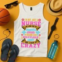 Funny Nurse Personality Tank Top thumb 4
