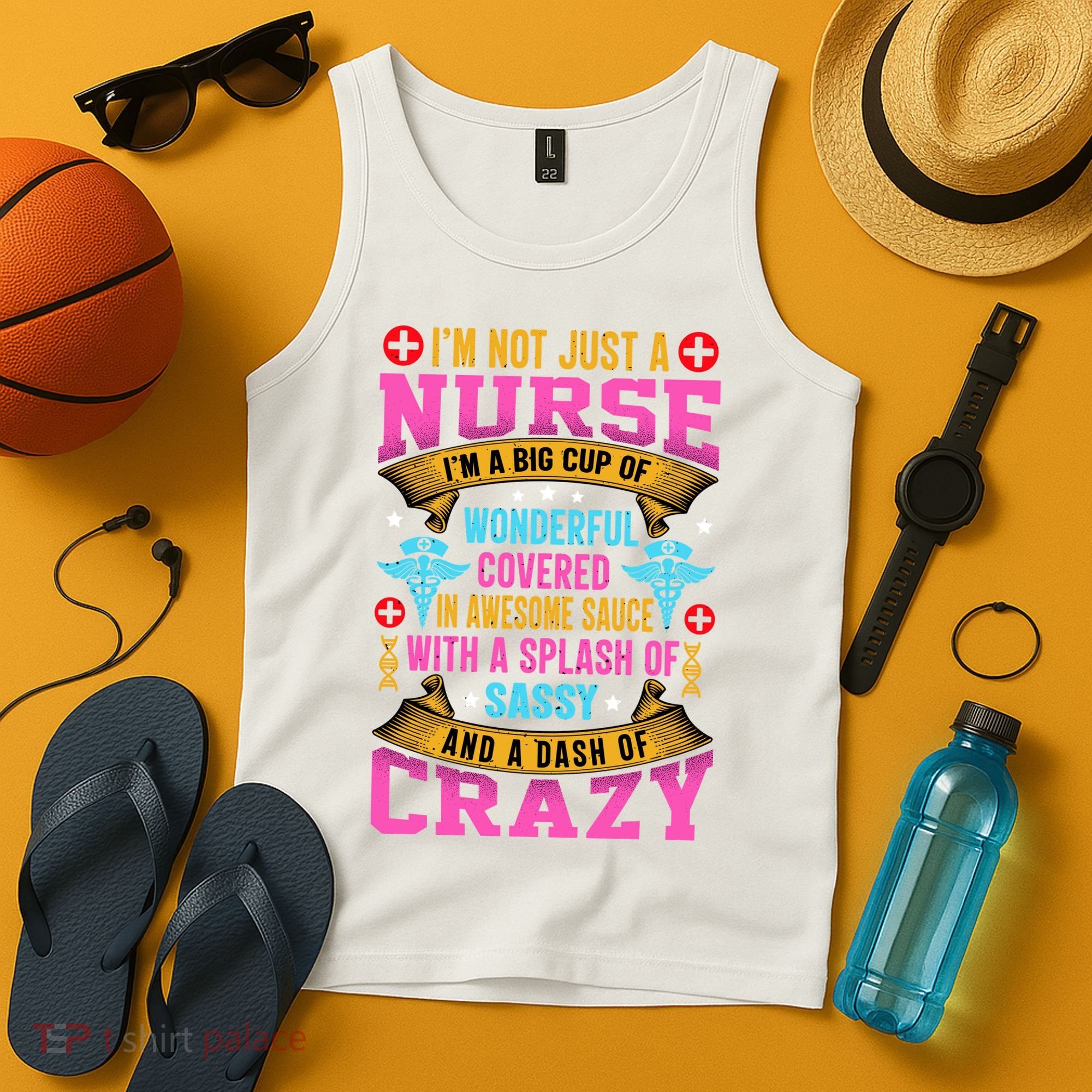 Funny Nurse Personality Tank Top